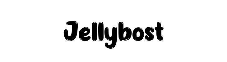 Jellybost  免费字体下载