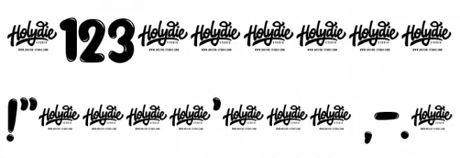 Jellybost Font OTHER CHARS