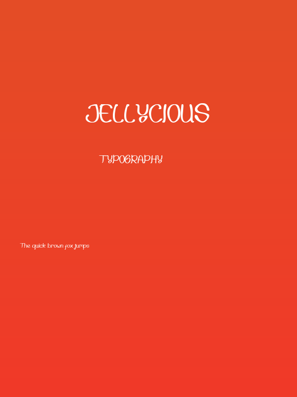 Jellycious Poster