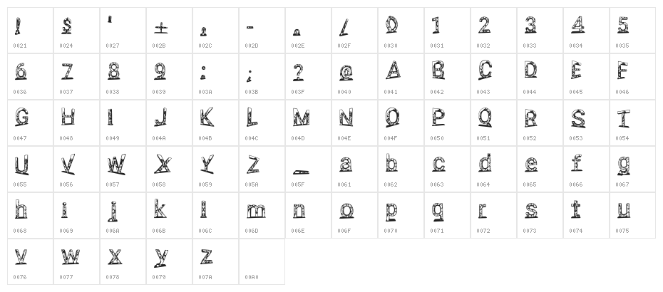 Jellyfish 3d Regular Character Map