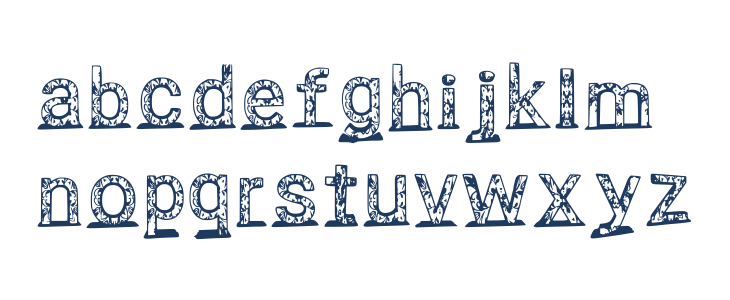 Jellyfish 3d Regular Lowercase