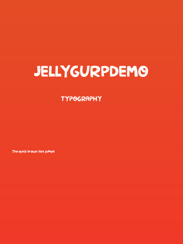 JellygurpDEMO Poster
