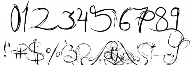 Jellyka Castle's Queen Schriftart Anderer Schreiben