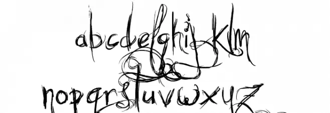 Jellyka Castle's Queen Schriftart Kleinbuchstaben