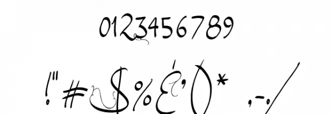 Jellyka End_less Voyage Font OTHER CHARS