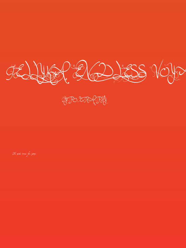 Jellyka End_less Voyage Poster