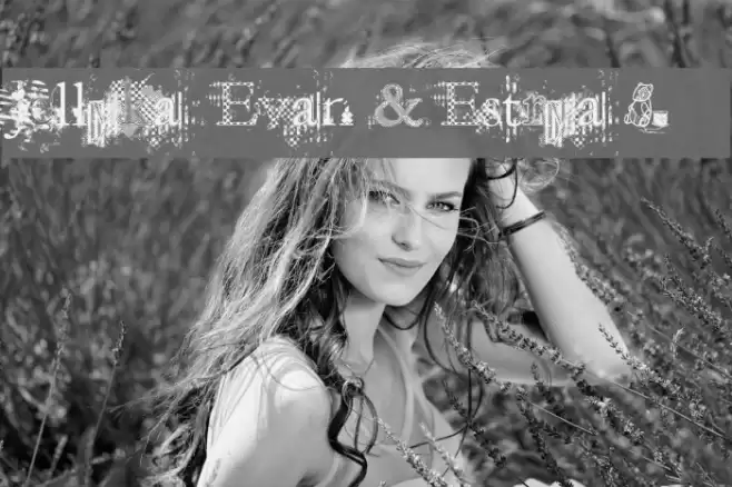 Jellyka  Evan & Estrya > Font examples