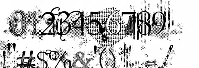 Jellyka  Evan & Estrya Font OTHER CHARS