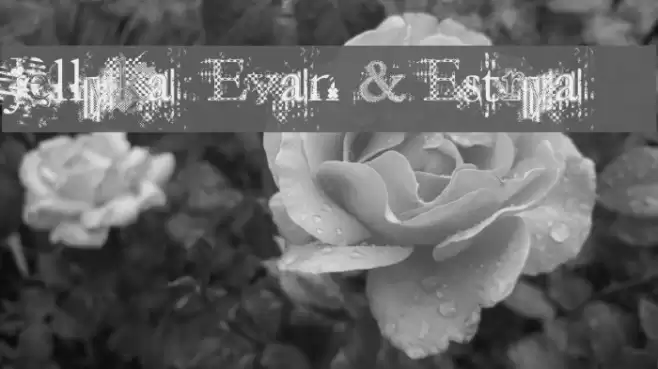 Jellyka  Evan & Estrya Font examples