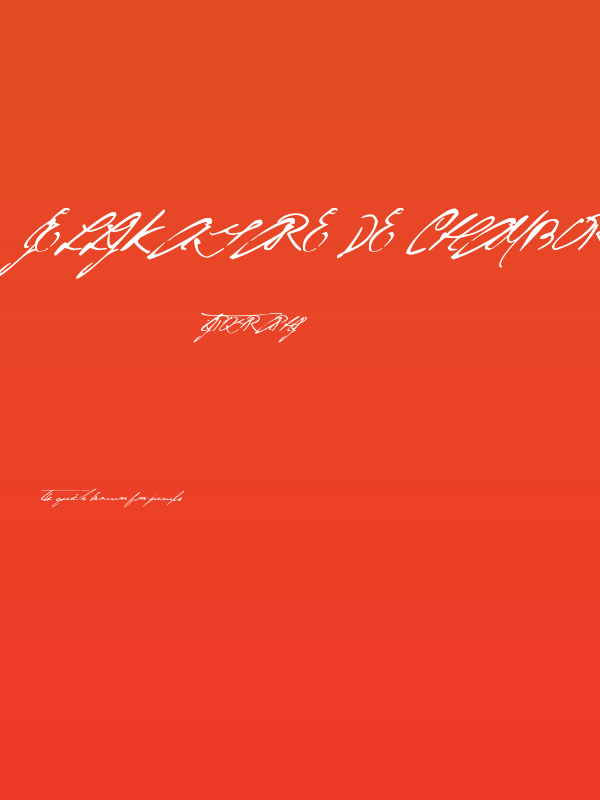 Jellyka Gare de Chambord Poster