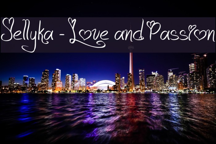 Jellyka - Love and Passion फ़ॉन्ट examples