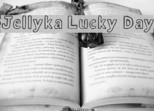 Jellyka Lucky Day Font examples