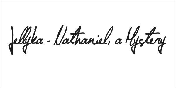 Jellyka - Nathaniel, a Mystery Logo