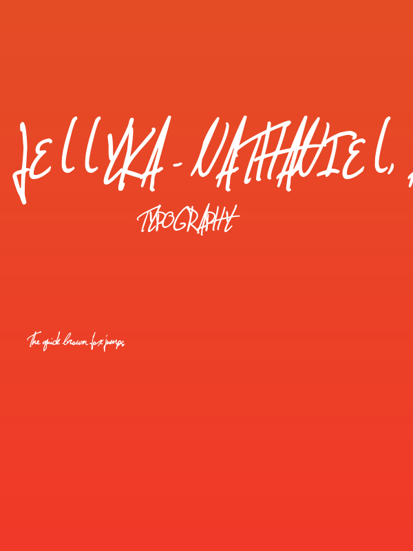 Jellyka - Nathaniel, a Mystery Poster