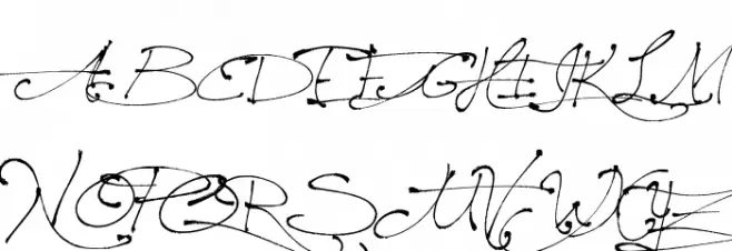 Jellyka Saint-Andrew's Queen Font UPPERCASE
