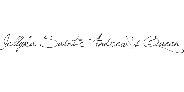 Jellyka, Saint-Andrew's Queen Logo
