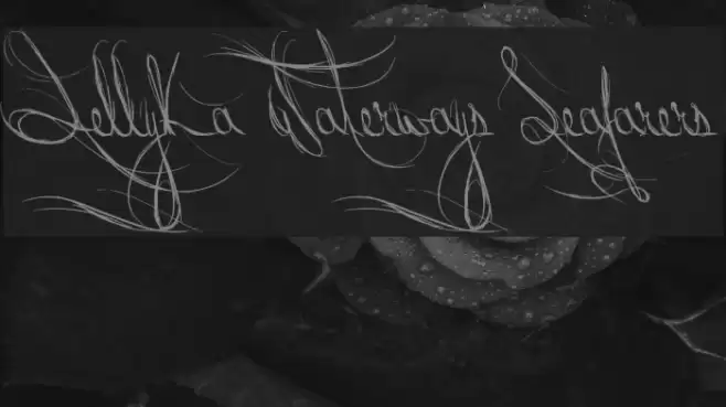 Jellyka Waterways Seafarers Font examples