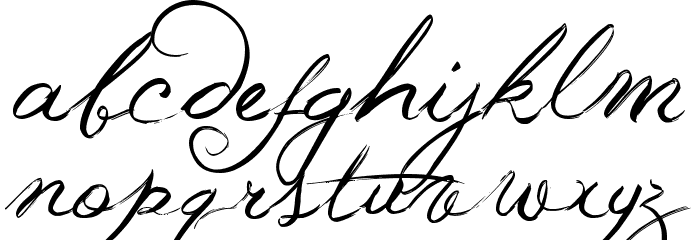 Jellyka Western Princess Font LOWERCASE