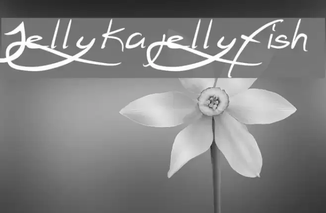 Jellyka jellyfish Font examples