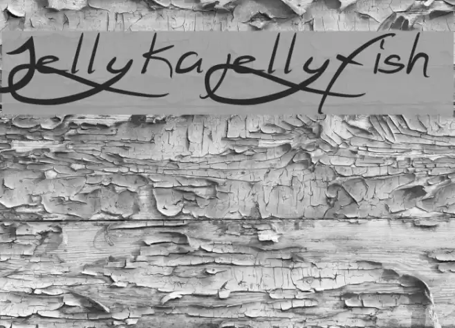 Jellyka jellyfish Font examples