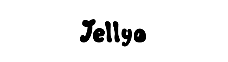 Jellyo  Frei Schriftart Herunterladen