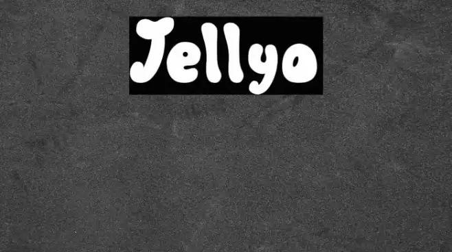 Jellyo Font examples