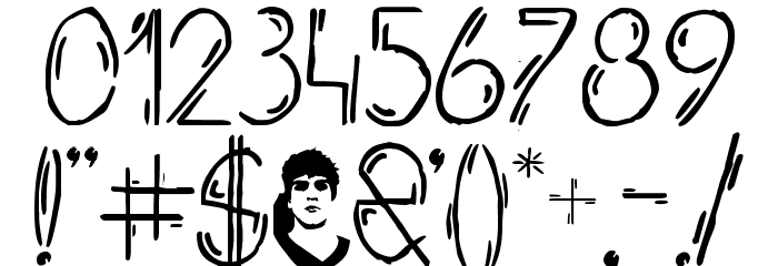 Jelusic Dizajn Normal Font OTHER CHARS