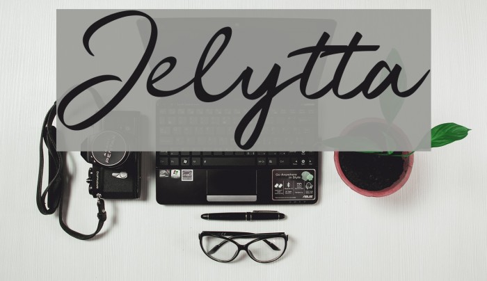 Jelytta Font examples