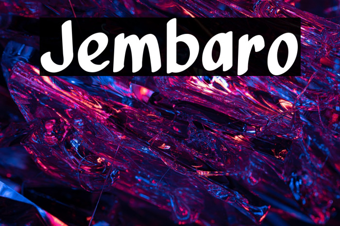 Jembaro Example 1