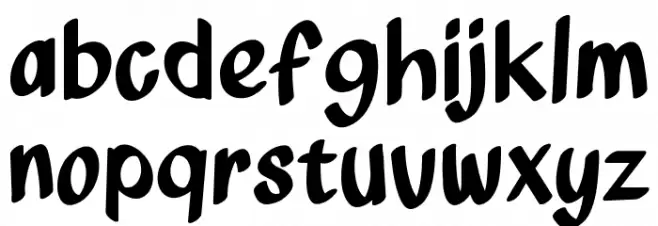 Jembaro Font LOWERCASE
