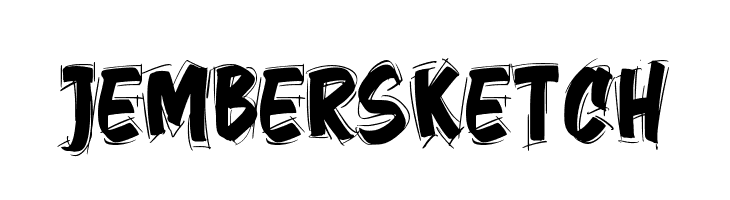 Jember Sketch  Free Fonts Download