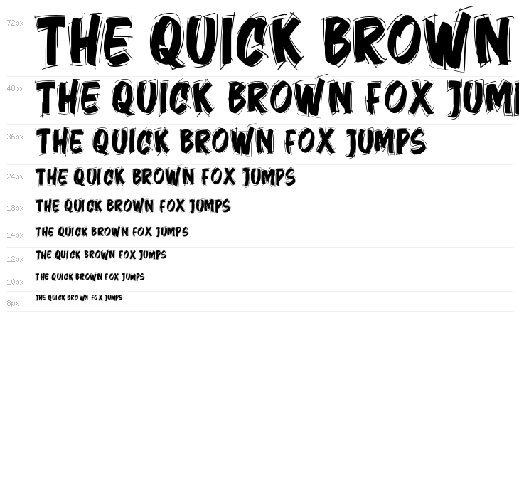 Jember Sketch Waterfall