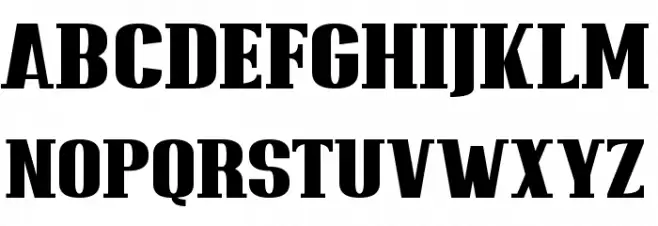Jemboree フォント 大文字