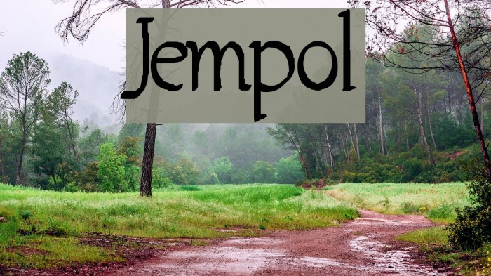 Jempol フォント examples