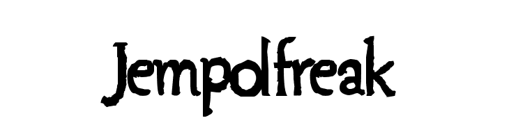 Jempolfreak Font