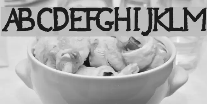 Jempolfreak Font examples