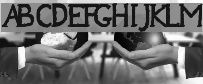 Jempolfreak Font examples