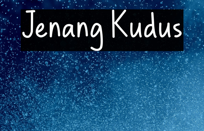 Jenang Kudus Example 3