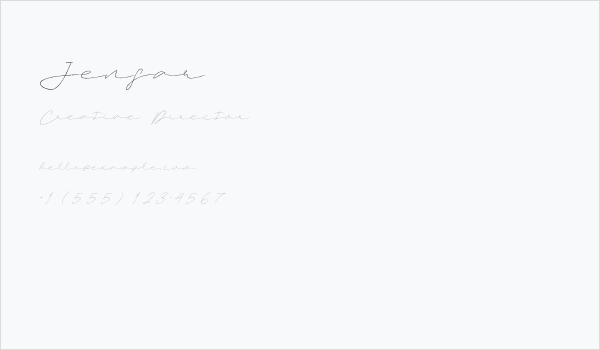 Jenfar Business Card