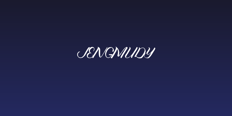 Jengmudy Social Header