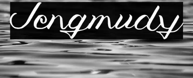 Jengmudy Font examples