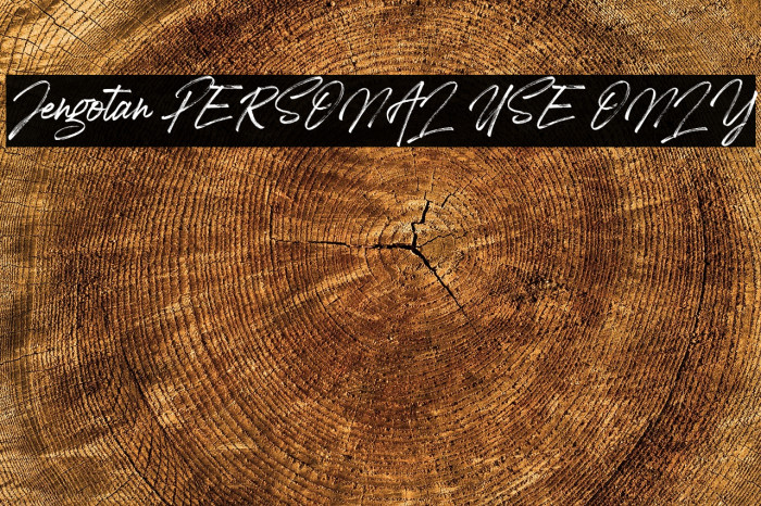 Jengotan PERSONAL USE ONLY Example 3