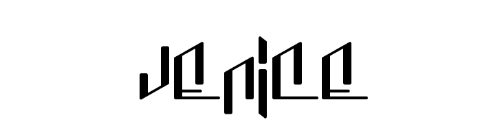 Jenice  免费字体下载