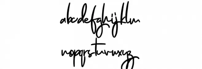 Jenifa फ़ॉन्ट लोअरकेस