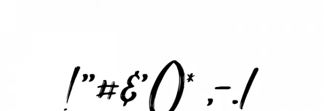 Jenifer Regular Font OTHER CHARS