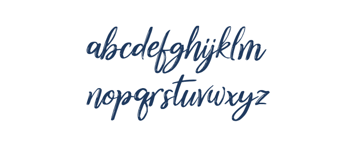 Jenifer Regular Lowercase