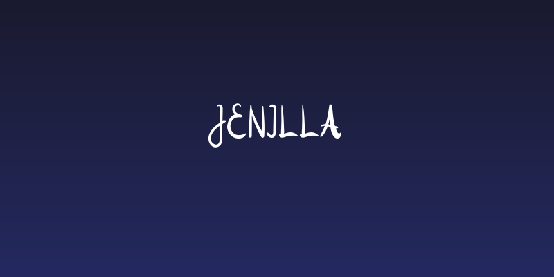 Jenilla Social Header