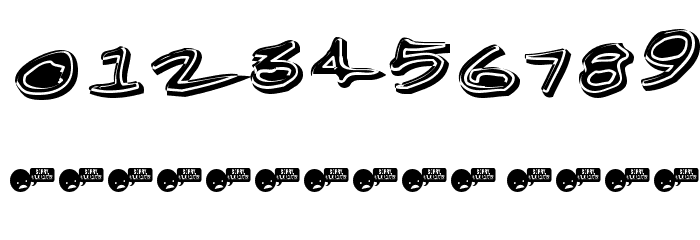 Jenkins Ganked Font OTHER CHARS
