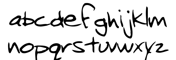 Jenkins Keepin it Real Font LOWERCASE