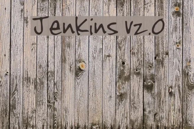 Jenkins v2.0 Example 1